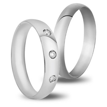 Wedding Rings in 9ct White