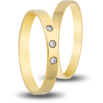 Wedding Rings in 9ct Yellow