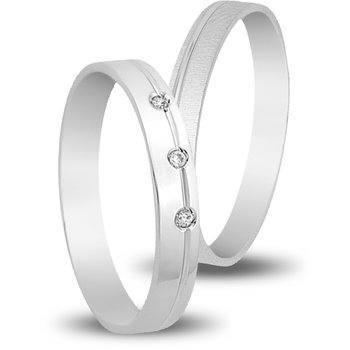 Wedding Rings in 9ct White