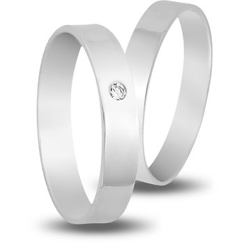 Wedding Rings in 9ct White