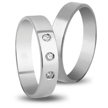 Wedding Rings in 9ct White