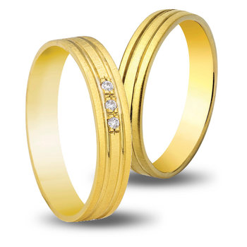 Wedding Rings in 9ct Yellow