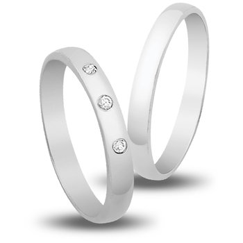 Wedding Rings in 9ct White