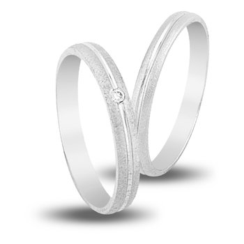 Wedding Rings in 9ct White