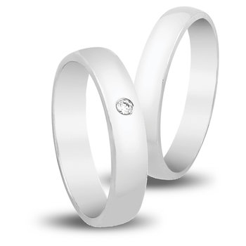 Wedding Rings in 9ct White