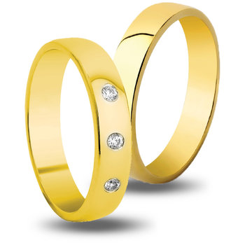 Wedding Rings in 9ct Yellow