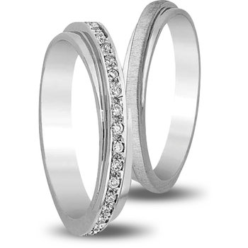 Wedding Rings in 14ct White