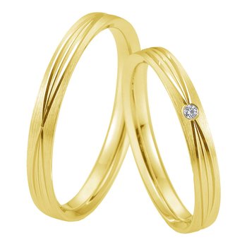 Wedding Rings in 8ct Gold