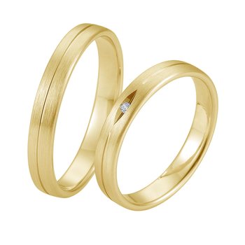 Wedding Rings in 8ct Gold