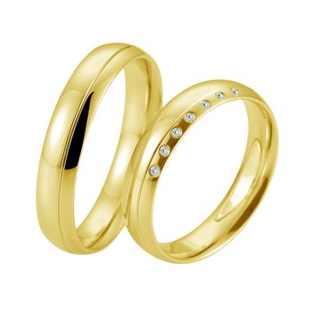 Wedding Rings in 8ct Gold