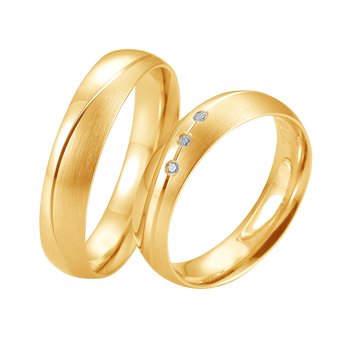 Wedding Rings in 8ct Gold