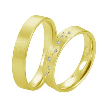 Wedding Rings in 8ct Gold