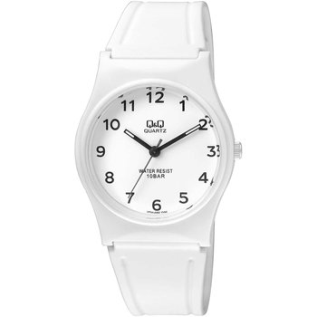 Q&Q Watch White Plastic Strap