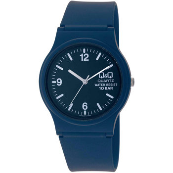 Q&Q Watch Blue Plastic Strap