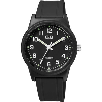 Q&Q Watch Black Plastic Strap