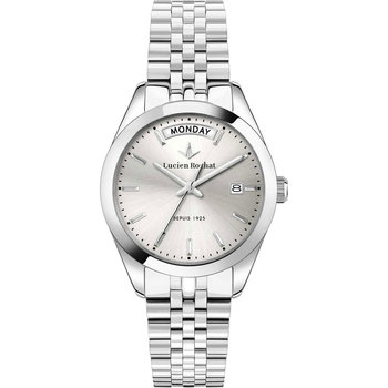 LUCIEN ROCHAT Madame Silver Stainless Steel Bracelet