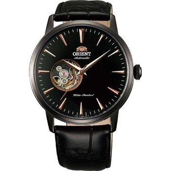 ORIENT Contemporary Automatic Black Leather Strap