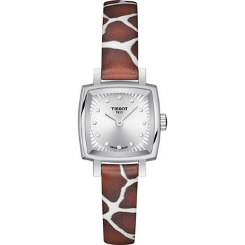 TISSOT T-Lady Lovely Diamonds Two Tone Synthetic Strap