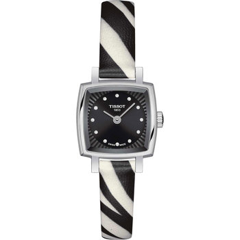 TISSOT T-Lady Lovely Diamonds Two Tone Synthetic Strap