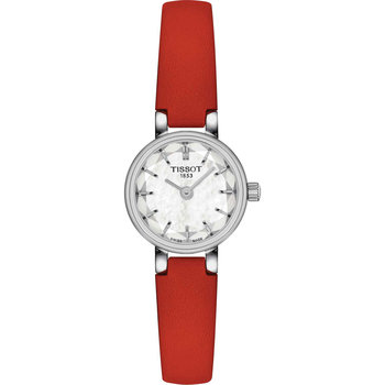 TISSOT T-Lady Lovely Red Leather Strap