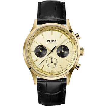 CLUSE Antheor Black Leather