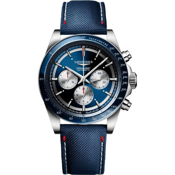 LONGINES Conquest Marco Odermatt Automatic Chronograph Limited Edition Gift Set