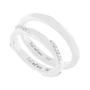 9ct White Gold Wedding Rings