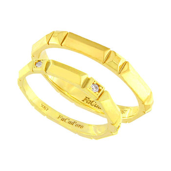 9ct Gold Wedding Rings with