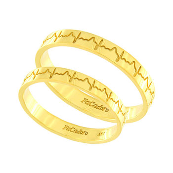 9ct Gold Wedding Rings by