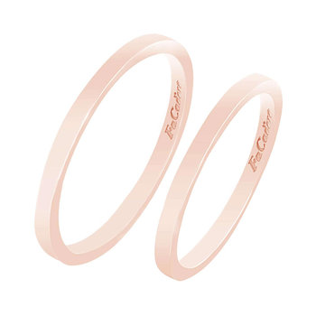 9ct Rose Gold Wedding Rings