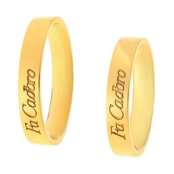 9ct Gold Wedding Rings by