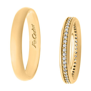 9ct Gold Wedding Rings with