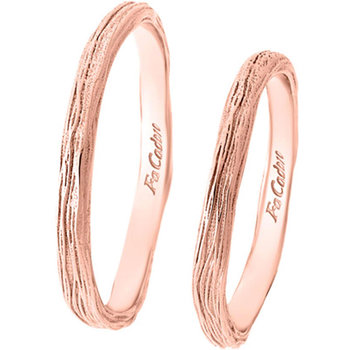 9ct Rose Gold Wedding Rings