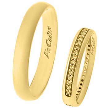 9ct Gold Wedding Rings by