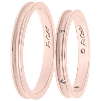 9ct Rose Gold Wedding Rings