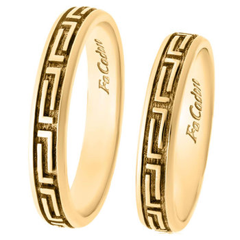 9ct Gold Wedding Rings by