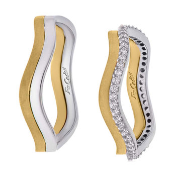 9ct Gold and White Gold