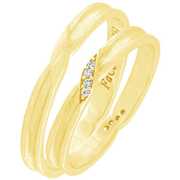 9ct Gold Wedding Rings with