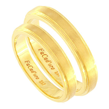 9ct Gold Wedding Rings by