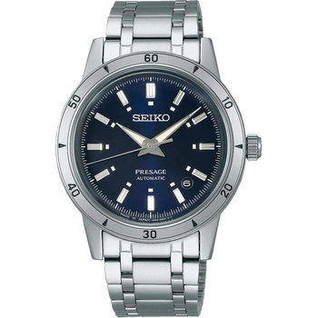 SEIKO Presage Style 60s 'Elegant Yet Rugged' Automatic Silver Stainless Steel Bracelet