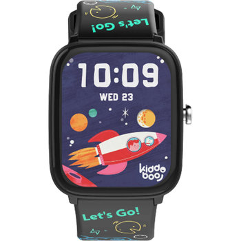 Kiddoboo Smartwatch 2.0 Black Plastic Strap