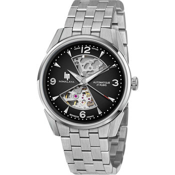 LIP Himalaya Automatic Silver Stainless Steel Bracelet