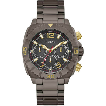 GUESS Traction Black Stainless Steel Bracelet