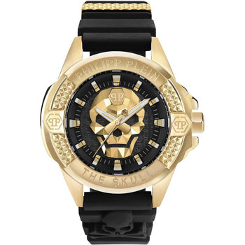 PHILIPP PLEIN The Skull Black Silicone Strap