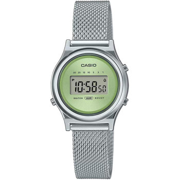 CASIO Vintage Chronograph Silver Stainless Steel Bracelet