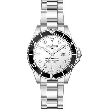 AQUADIVER Water Master III Silver Stainless Steel Bracelet