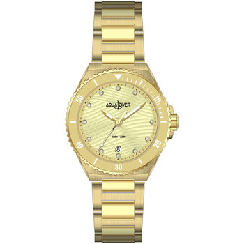 AQUADIVER Oceana Swarovski Gold Stainless Steel Bracelet