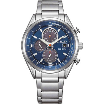 CITIZEN Eco-Drive Chronograph Silver Stainless Steel Bracelet