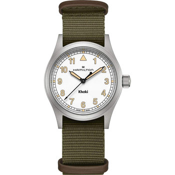 HAMILTON Khaki Field Quartz Khaki Fabric Strap