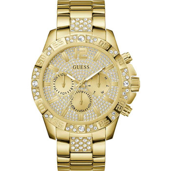 GUESS Majestic Crystals Gold Stainless Steel Bracelet